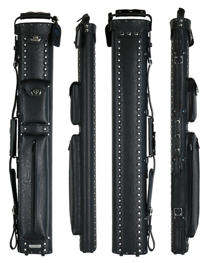 Instroke Vinyl Cowboy Black 2x3 Pool Cue Case - VC23B - Image 3