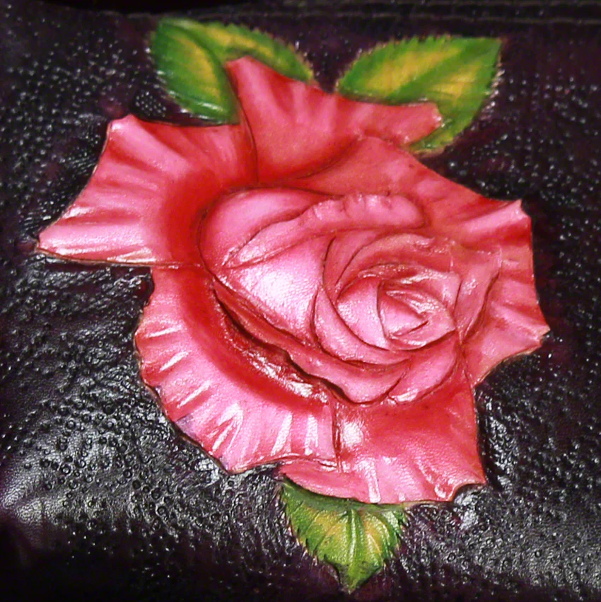 Instroke Red Rose 2x4 Pool Cue Case - 24ROSER - Image 4