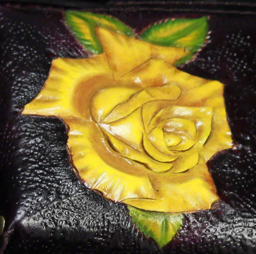 Instroke Yellow Rose 2x4 Pool Cue Case - 24ROSEY - Image 4