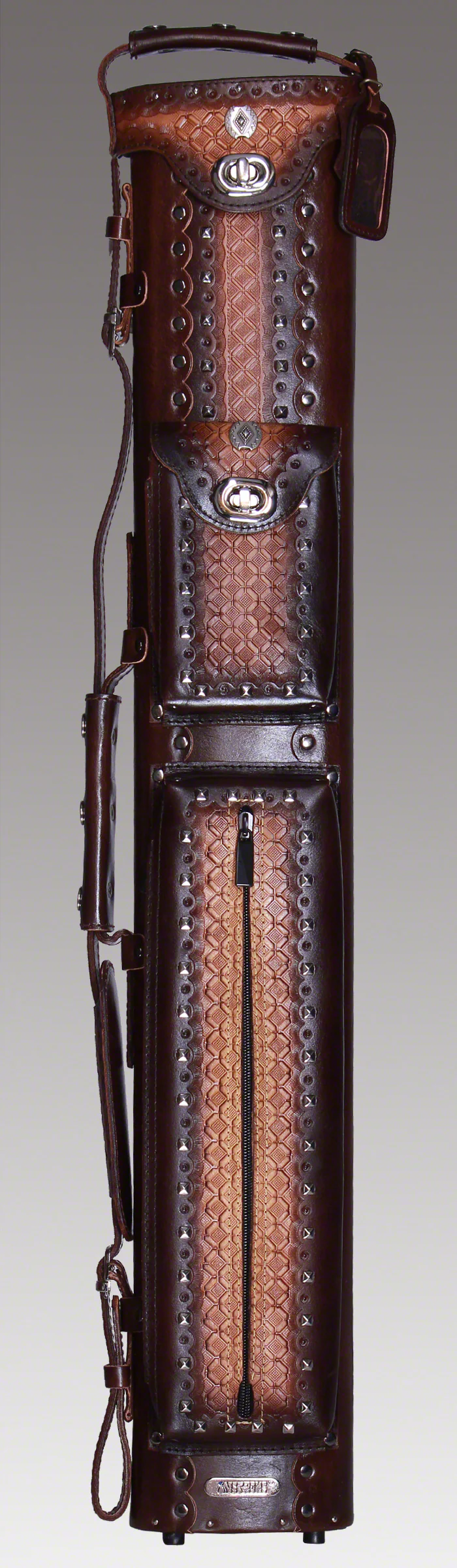 Instroke Southwest Brown 3x5 Pool Cue Case - INSW35BR - Image 2