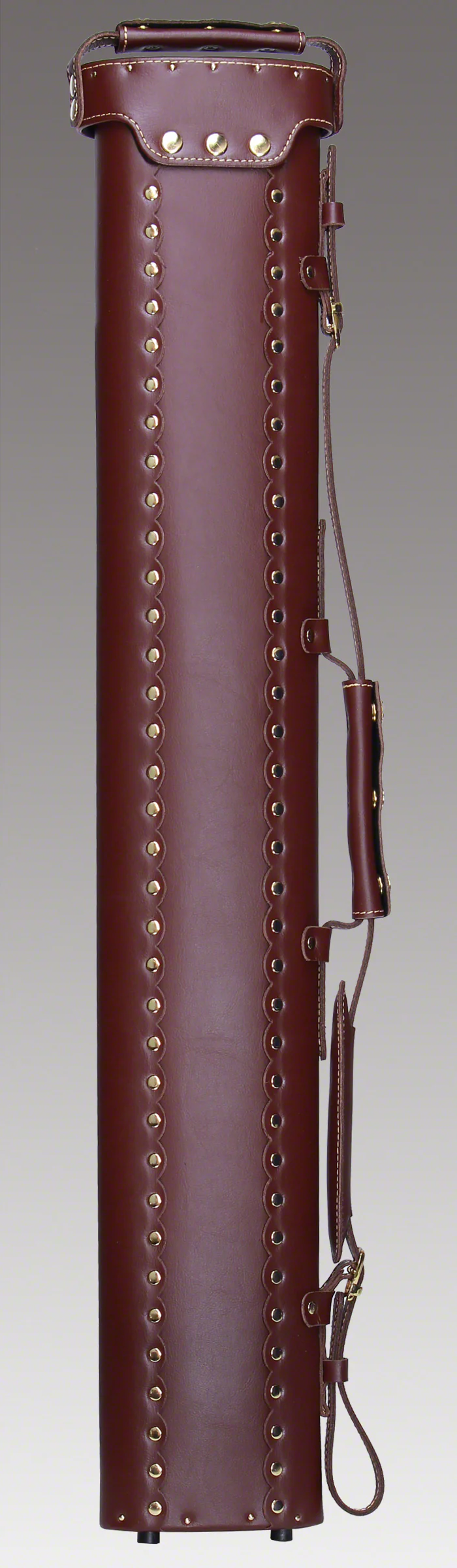 Instroke Leather Cowboy Chestnut 3x7 Pool Cue Case - LC3X7C - Image 3
