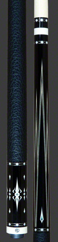 Ariel Carmeli Custom 6 Point Ebony Cue - Image 3
