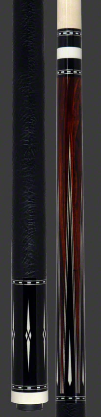 Ariel Carmeli Custom 6 point Ebony Pool Cue - Image 3