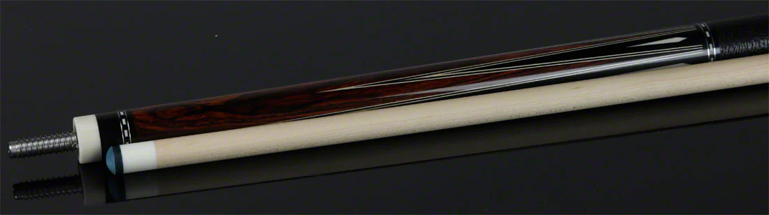Ariel Carmeli Custom 6 point Ebony Pool Cue - Image 5