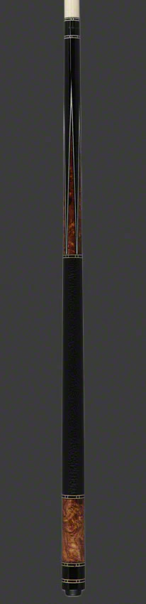 Ariel Carmeli Custom Ebony 6 Point Burl Play Cue - Image 4