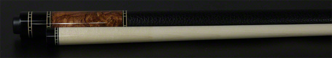 Ariel Carmeli Custom Ebony 6 Point Burl Play Cue - Image 6
