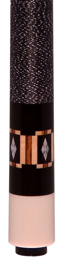 Balabushka GB Series Birdseye Maple Forearm with Ebony Points and Bocote/Mother of Pearl Inlays Pool Cue with Irish Linen Wrap - Image 4