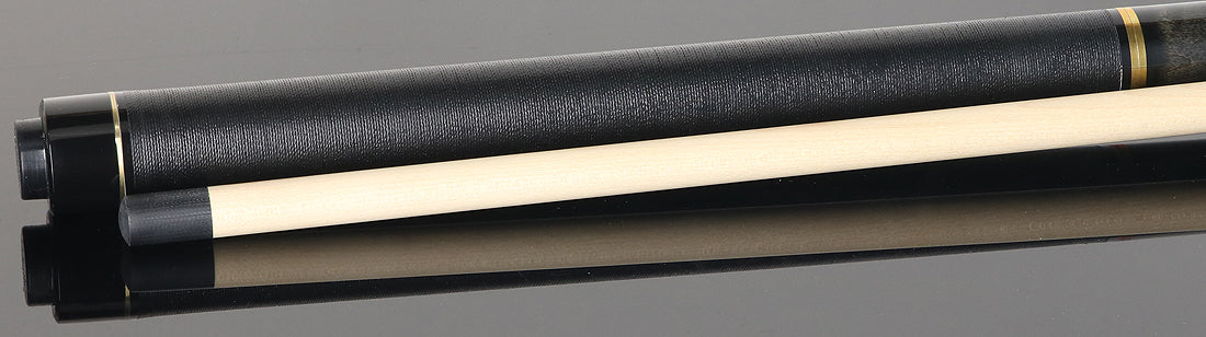 Balabushka Gray Stained Birdseye Maple Break/Jump Pool Cue with Irish Linen Wrap - Image 3