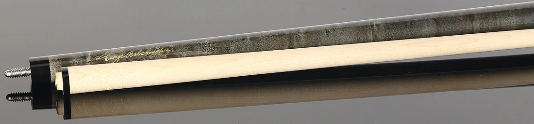 Balabushka Gray Stained Birdseye Maple Break/Jump Pool Cue with Irish Linen Wrap - Image 4