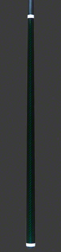 Becue V2 Carbon Fiber Naked Prestige Green Play Cue - BC238GREEN - Image 4