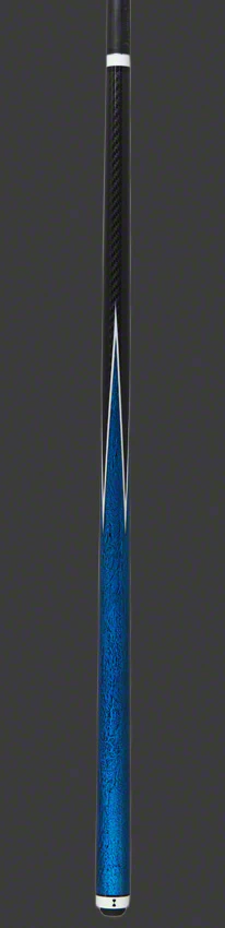 Becue V2 Carbon Fiber Rebel Blue Play Cue - BC237BLUE - Image 4
