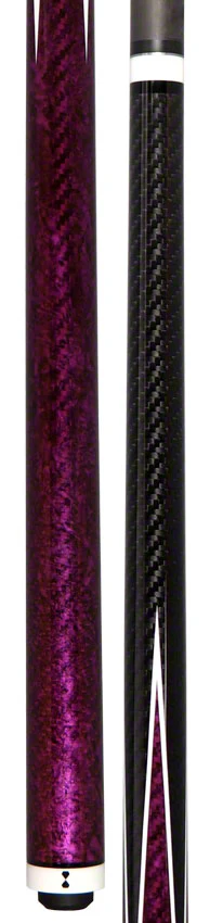 Becue V2 Carbon Fiber Rebel Purple Play Cue - BC237PURPLE - Image 5