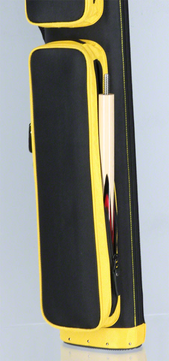 JB Ultimate Rugged Black/Gold Pool Cue Case - URBKGD - Image 6