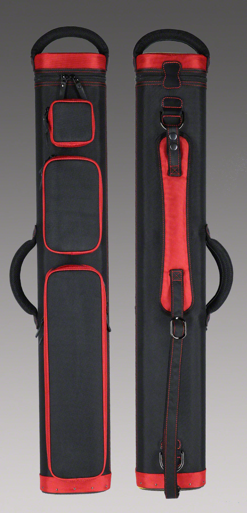 JB Ultimate Rugged Black/Red Pool Cue Case - URBKRD - Image 5