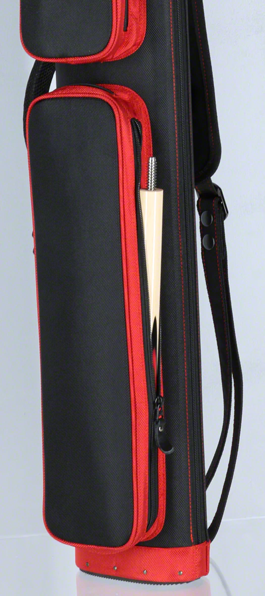 JB Ultimate Rugged Black/Red Pool Cue Case - URBKRD - Image 6