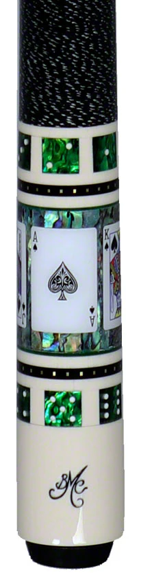 Meucci BMC Casino 2 Spades Pool Cue with Carbon Shaft - BMC2SPADESC - Image 2