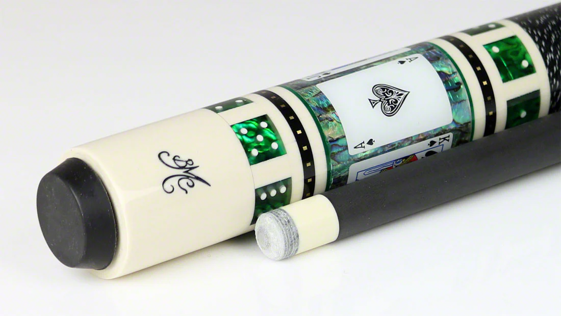 Meucci BMC Casino 2 Spades Pool Cue with Carbon Shaft - BMC2SPADESC - Image 3
