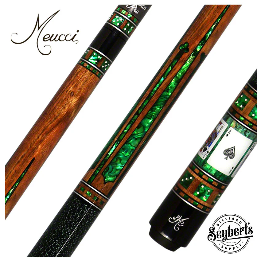 Meucci BMC Casino 7 Pool Cue with Carbon Shaft - BMC7C