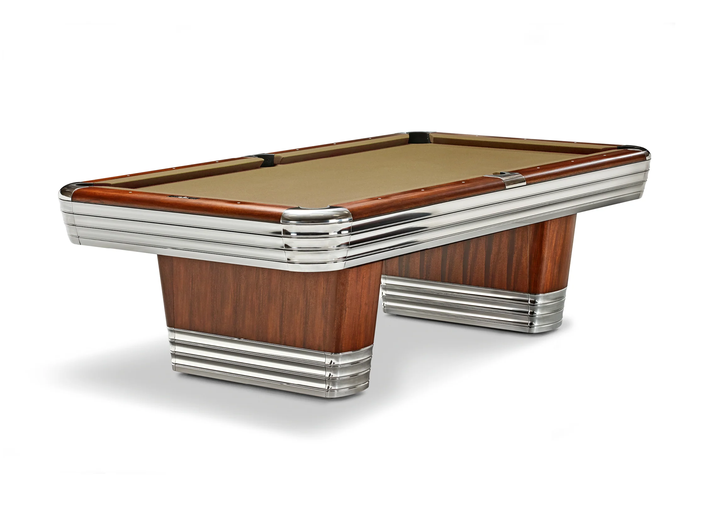 Brunswick Centennial Rosewood Chrome Pool Table - Image 19
