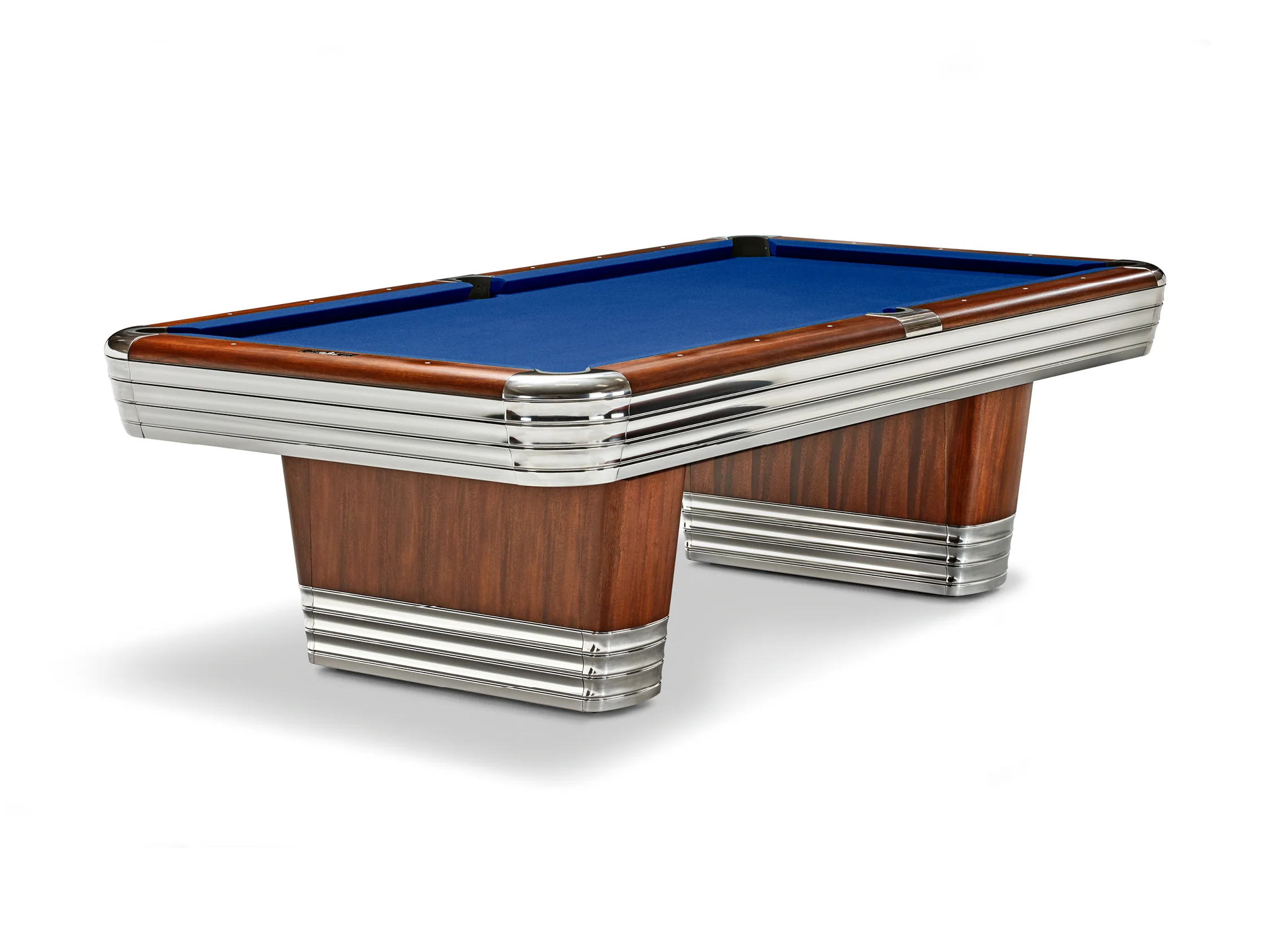 Brunswick Centennial Rosewood Chrome Pool Table - Image 21