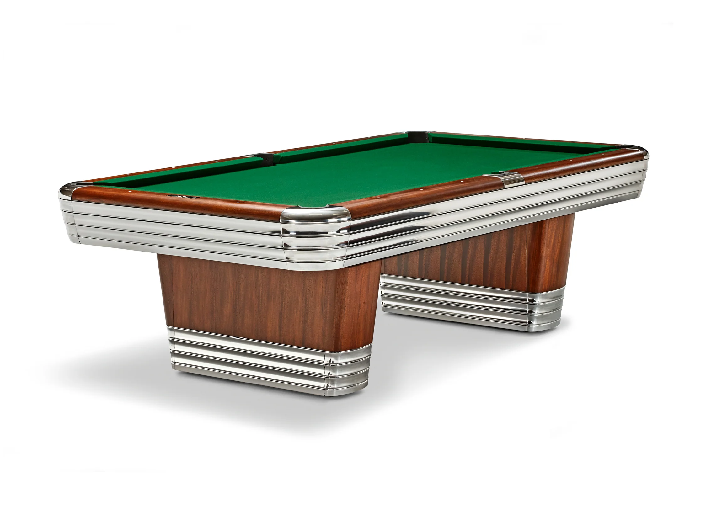 Brunswick Centennial Rosewood Chrome Pool Table - Image 22