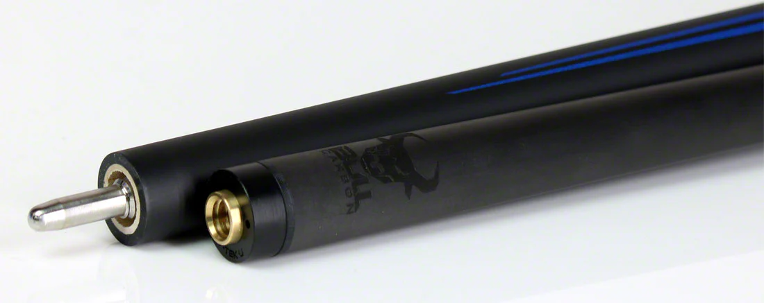 Bull Carbon Blue Split Point Pool Cue with Bull Carbon Shaft - BCSP3 - Image 4