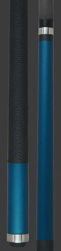 Bull Carbon Teal Stained Pool Cue with Bull Carbon Shaft - LD14 - Image 3