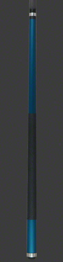 Bull Carbon Teal Stained Pool Cue with Bull Carbon Shaft - LD14 - Image 4