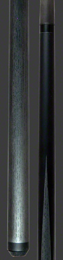 Bull Carbon Black and Grey Sneaky Pete Pool Cue with Bull Carbon Shaft - LD6 - Image 3