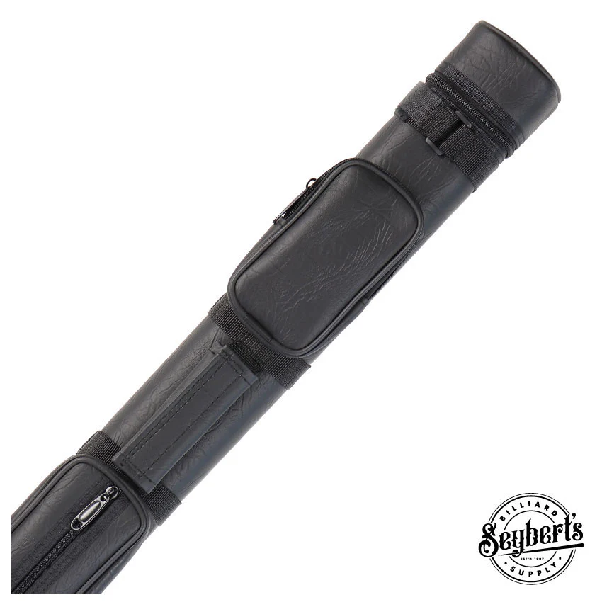 Economy Square Polyform Black 2x2 Hard Pool Cue Case - C22HS-BK
