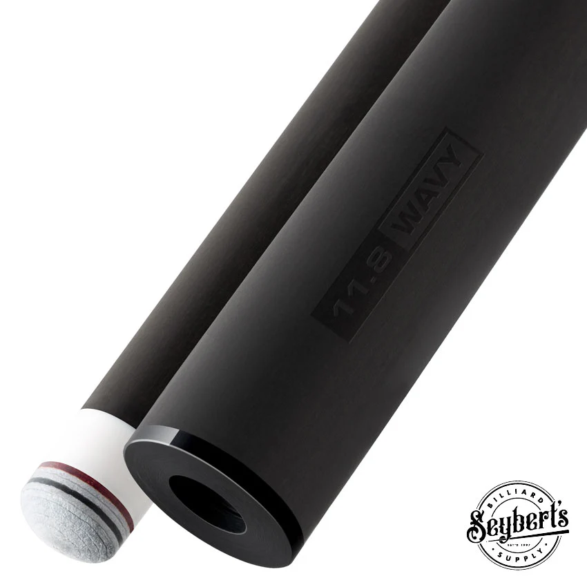 Cuetec Cynergy Mezz Wavy Joint Thin Collar Carbon Shaft - Image 2
