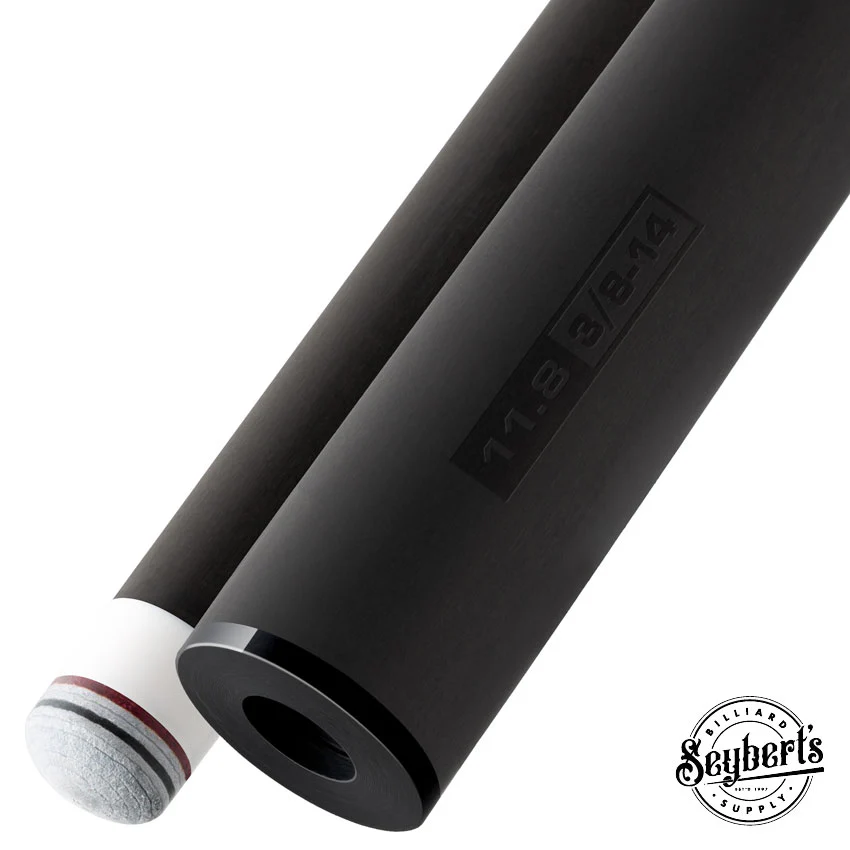 Cuetec Cynergy 3/8 x 14 -20mm Thin Collar Carbon Shaft - Image 2