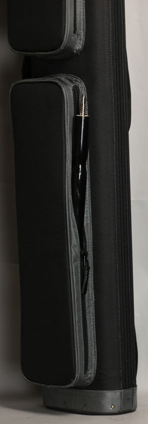 JB Ultimate Rugged Black/Grey Pool Cue Case - URBKGY - Image 6