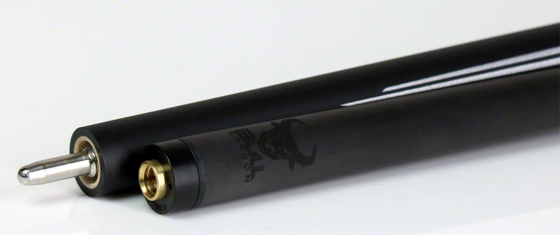Bull Carbon Silver Split Point Pool Cue with Bull Carbon Shaft - BCSP2 - Image 4