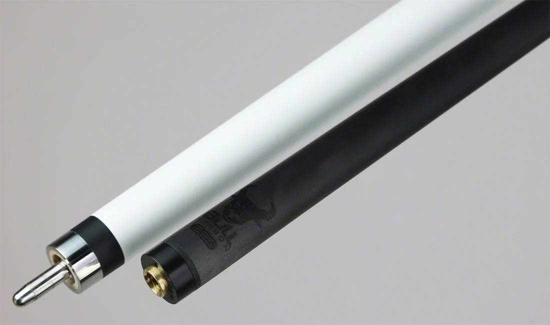 Bull Carbon White Pool Cue with Bull Carbon Shaft - LD15 - Image 3