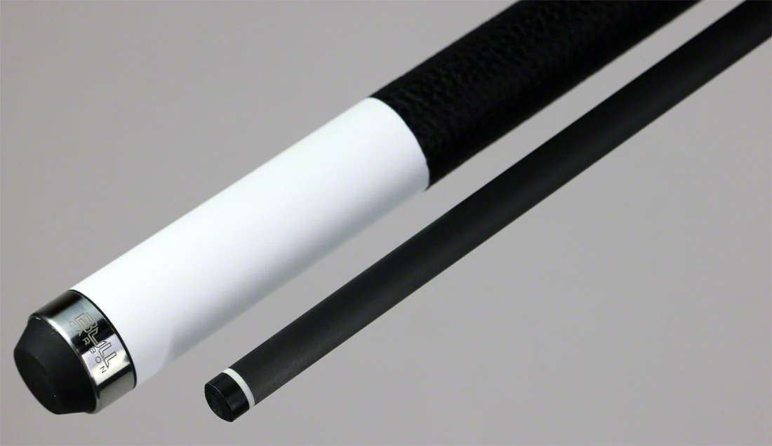 Bull Carbon White Pool Cue with Bull Carbon Shaft - LD15 - Image 5