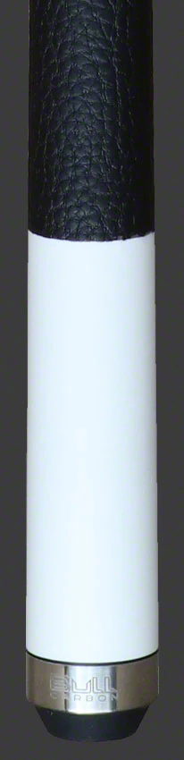 Bull Carbon White Pool Cue with Bull Carbon Shaft - LD15 - Image 6