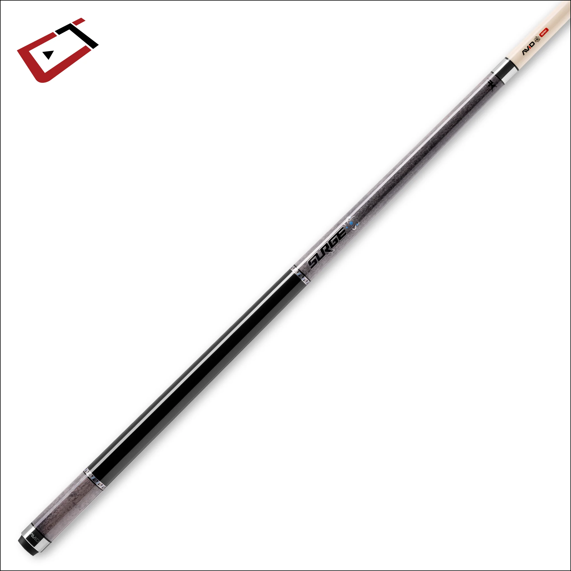 Cuetec Avid Surge Gray No Wrap Break Cue - 95-331NW - Image 2