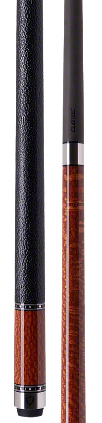 Cuetec Cynergy Truewood Leopard II Leather Wrap Play Cue - 95-108LTW - Image 3
