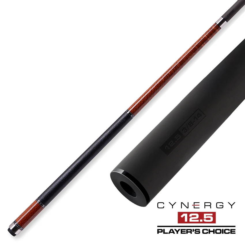 Cuetec Cynergy Truewood Leopard II Leather Wrap Play Cue - 95-108LTW - Image 7