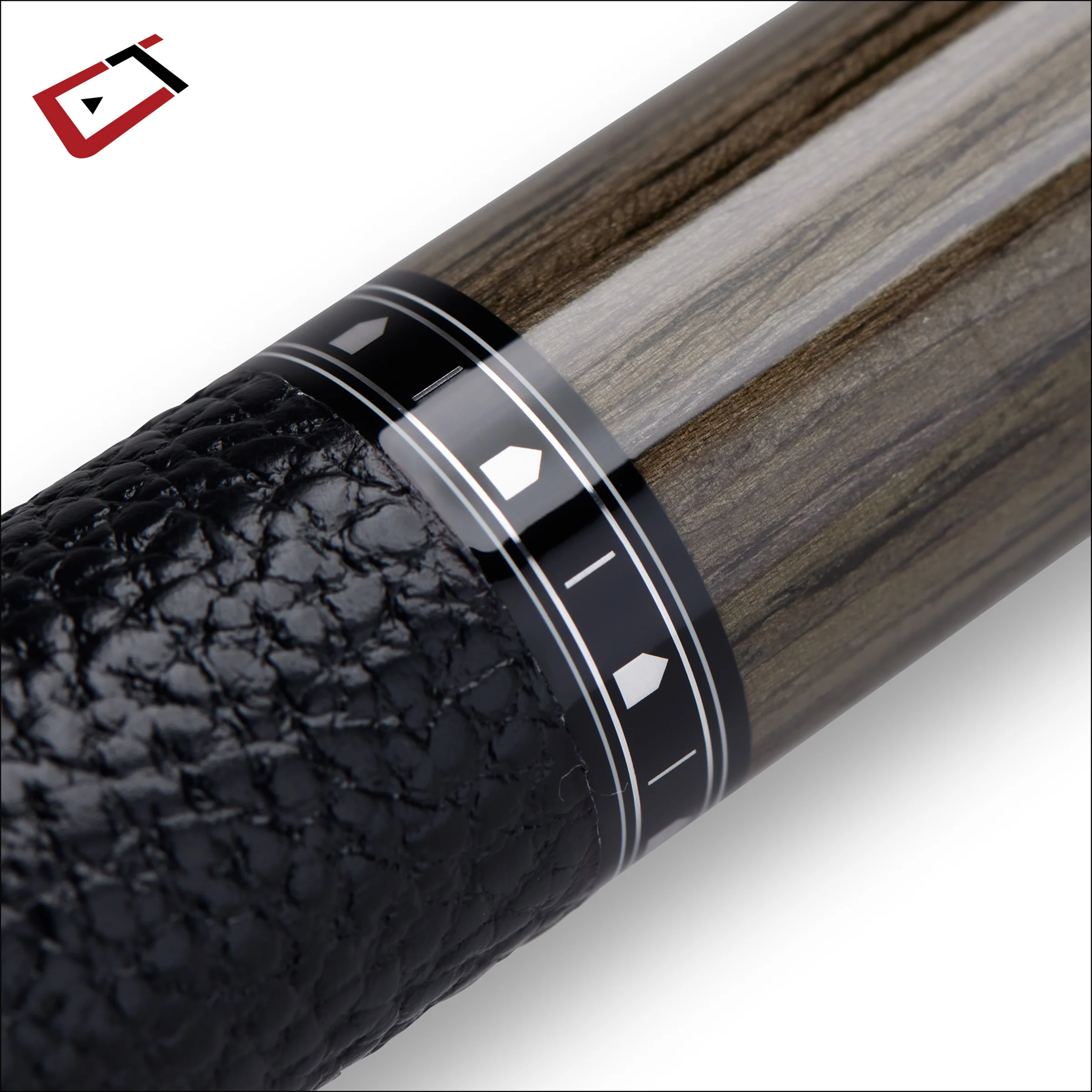 Cuetec Cynergy Truewood Walnut II Leather Wrap Pool Cue - 95-106LTW - Image 7
