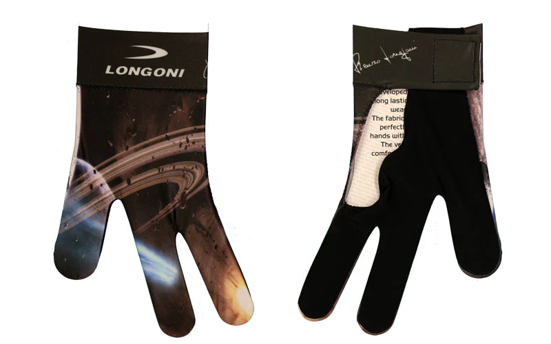 Longoni Left Hand Billiard Glove - Explosion Space - Image 2