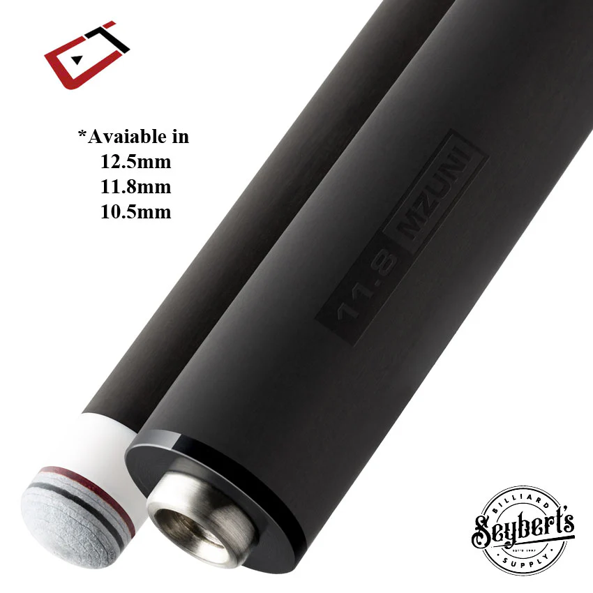 Cuetec Cynergy Mezz United Joint Thin Collar Carbon Shaft