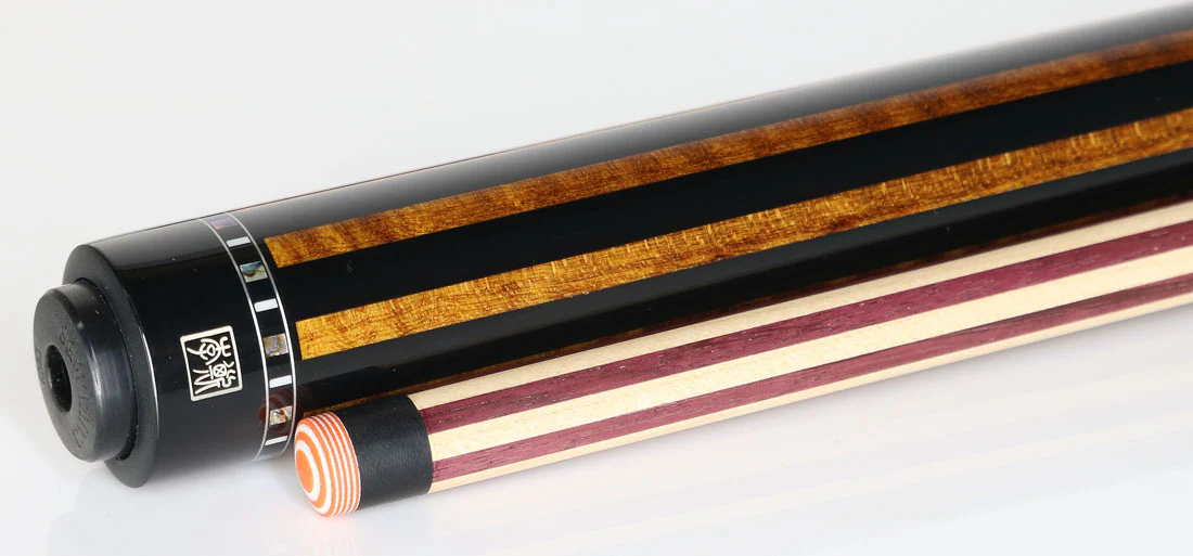 Cuelees Ebony and Curly Maple Break Cue - LS-BK01 - Image 3