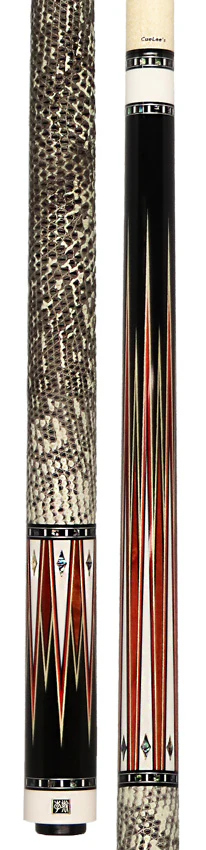 Cuelees Skyblade 1 with Genuine  Ringtail Lizard Wrap Pool Cue - LS-B06 - Image 5