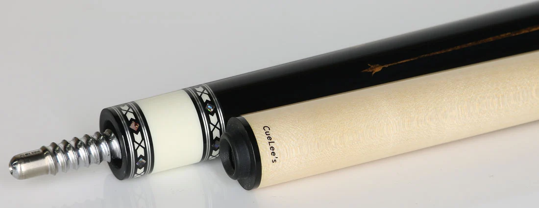 Cuelees Tyrant 1 Pool Cue with Shark Skin Wrap - LS-E01 - Image 3