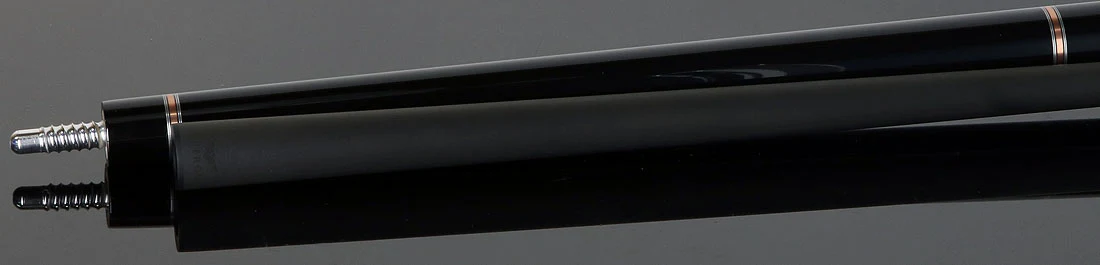 Cueroc Black Galaxy 1 Dymond Ebony Wood No Wrap Pool Cue with Carbon Fiber Shaft - Image 4