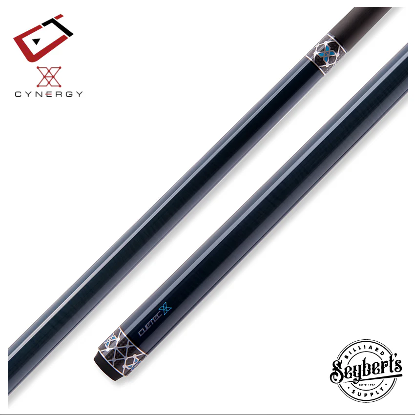 Cuetec Cynergy X Lagoon No-Wrap Pool Cue - 95-121