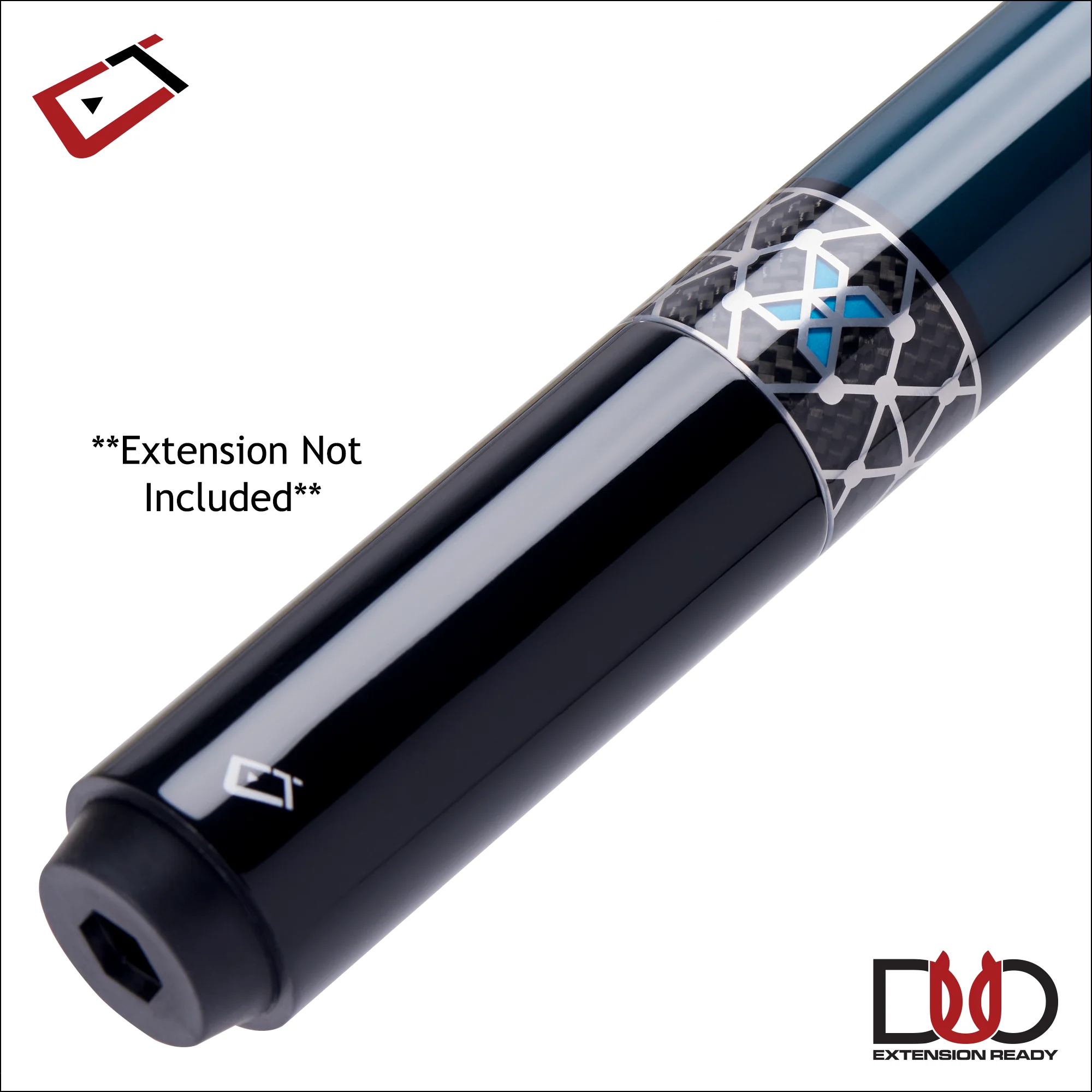 Cuetec Cynergy X Lagoon No-Wrap Pool Cue - 95-121 - Image 2