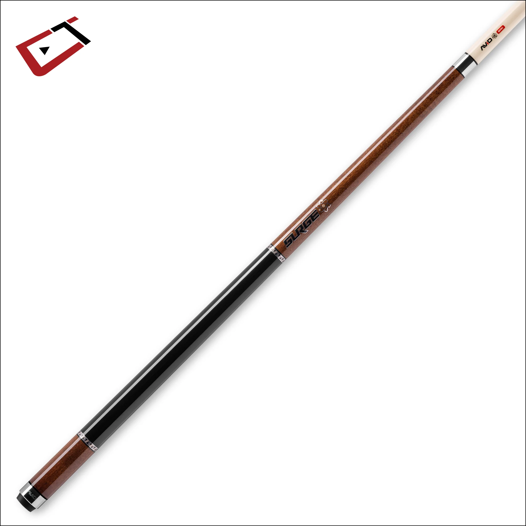 Cuetec Avid Surge Brown No Wrap Break Cue - 95-332NW - Image 2